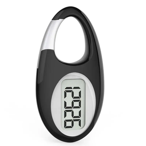 S SENBONO 3D Pedometer for Walking Simple Step Tracker Counter with Large Digital Display for Men Women Kids Adults Seniors