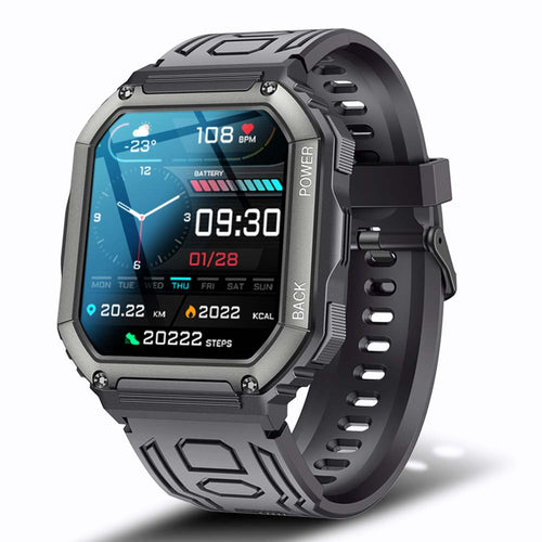 SENBONO C20S 2022 New Smart Watch Men Big Battery Music Play Fitness Tracker Bluetooth Dial Call Sport Smartwatch Men for IOS Android