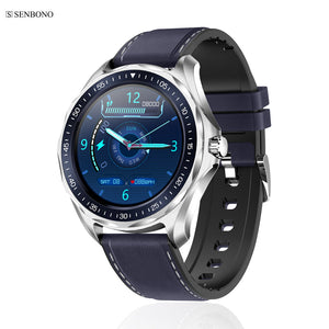 SENBONO S09plus IP68 Waterproof Fashion Smart Watch Support add watch faces Heart Rate  Weather