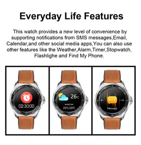 SENBONO S09plus IP68 Waterproof Fashion Smart Watch Support add watch faces Heart Rate  Weather