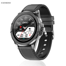 SENBONO S11 smart watch support add watch faces calls SMS reminder swimming sport fitness tracker