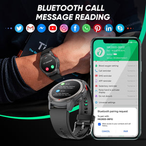 SENBONO MAX10 Round Men's Smart Watch Bluetooth Answer Dials Call Sports waterproof Smartwatch Men Women 2022 for IOS Android