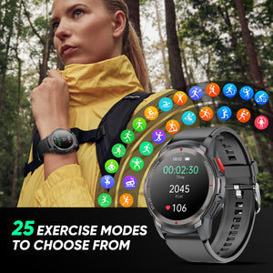 SENBONO MAX10 Round Men's Smart Watch Bluetooth Answer Dials Call Sports waterproof Smartwatch Men Women 2022 for IOS Android