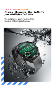 SENBONO 2022 Smart Watch Men Full Touch Screen Bluetooh Call Music Play Fitness Tracker Smartwatch Men Women for IOS Android