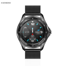 SENBONO S09plus IP68 Waterproof Fashion Smart Watch Support add watch faces Heart Rate  Weather